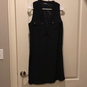Express Black A line dress.